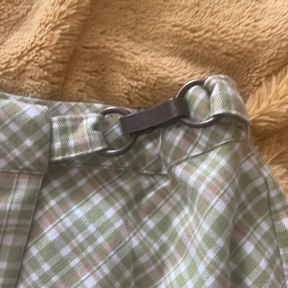 Urban Outfitters Green Plaid Skirt - Picture 2 of 3